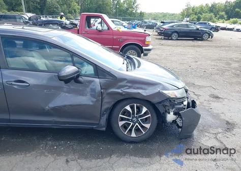 2015 Honda Civic Ex из США, поврежденный, VIN 2HGFB2F8XFH561471